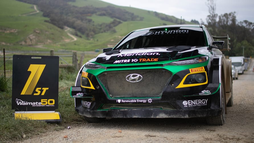 The electric Kiwi Kona has won its debut hillclimb event Top Gear